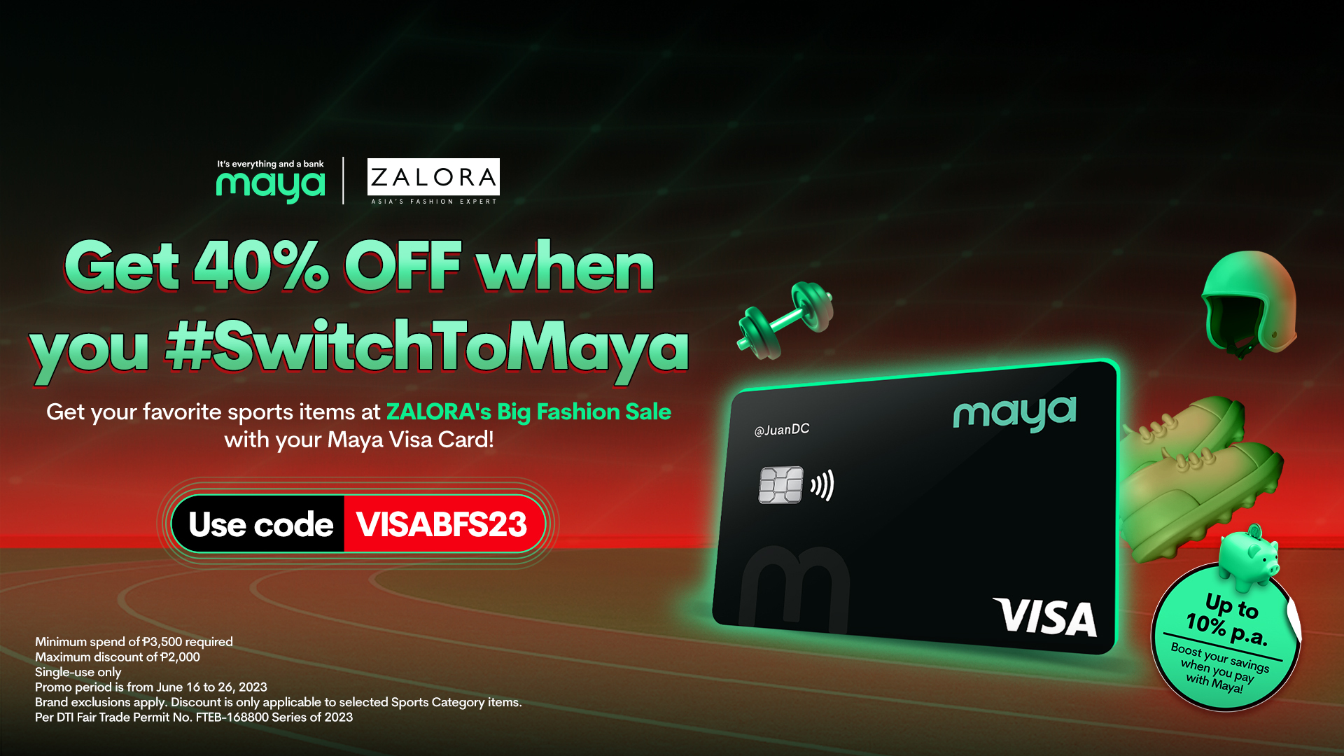 Get 40 OFF on Zalora Big Fashion Sale!